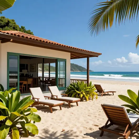 2 quartos Leme pertinho da Praia: Seu Refúgio na Areia