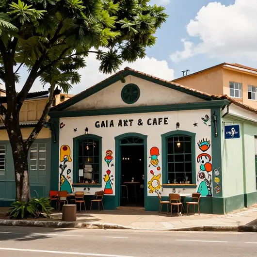 Descubra o Gaia Art & Cafe